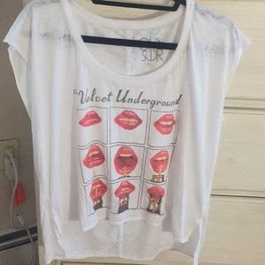 Chaser short sleeve “the velvet underground” shirt